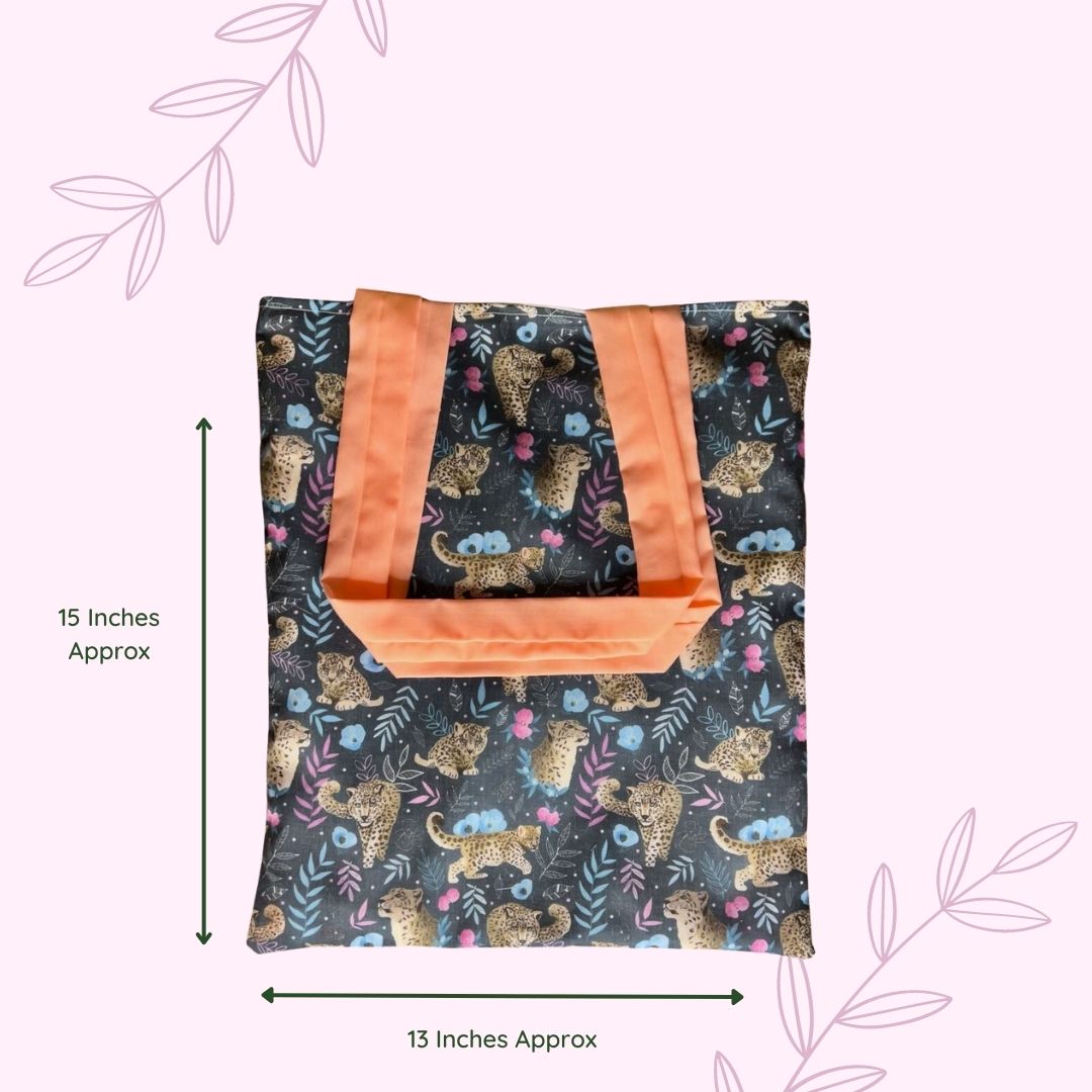 Snow Leopard Tote Bag