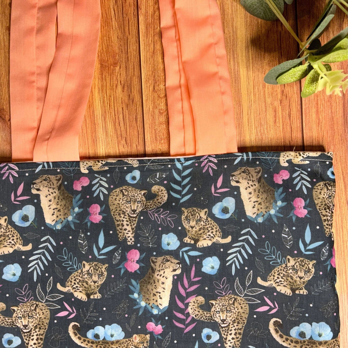 Snow Leopard Tote Bag