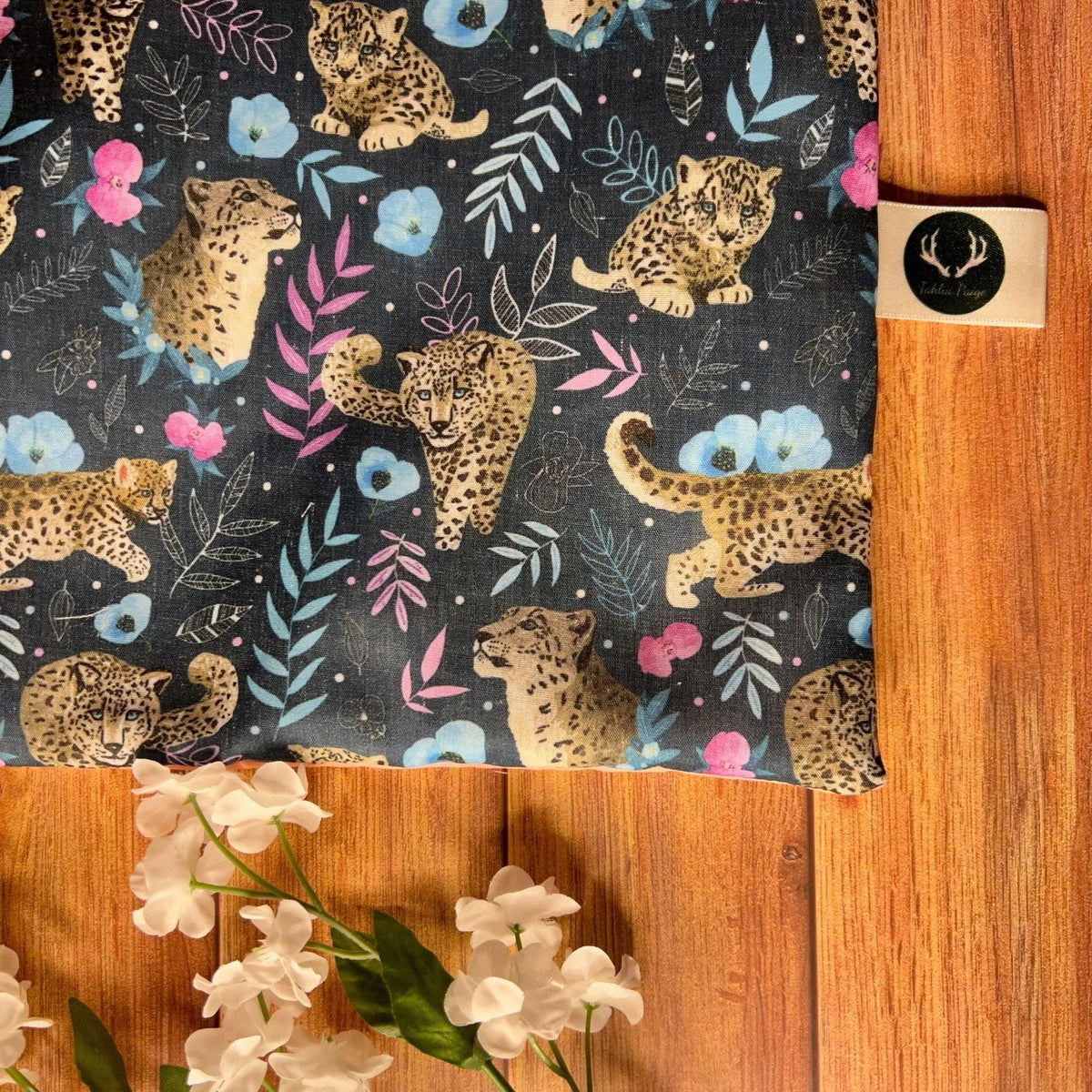 Snow Leopard Tote Bag