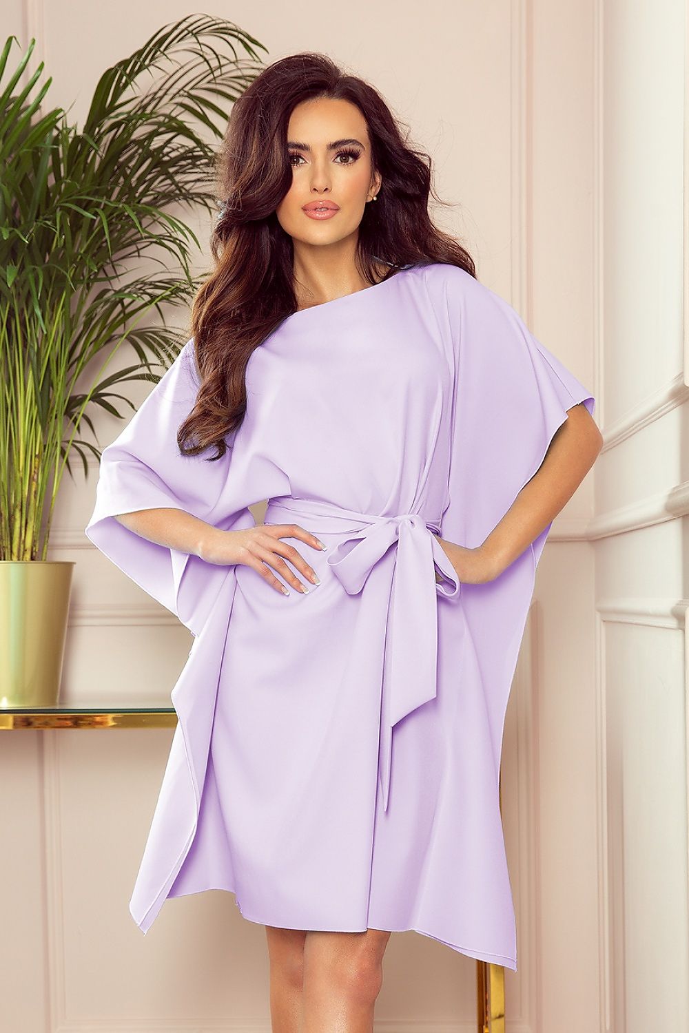 Numoco Sofia Butterfly Day Dress Violet