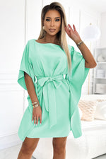 Numoco Sofia Butterfly Day Dress Green Shade 5