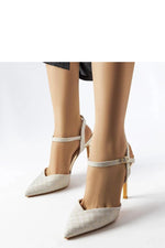 Solea Gallia Shiny Stiletto Pumps Gold