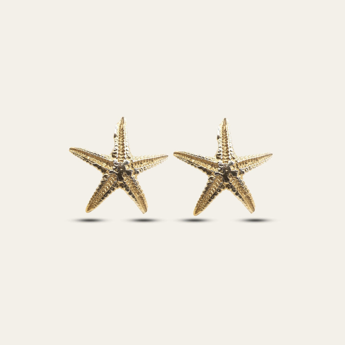 Dainty London Dainty Gold Starfish Studs