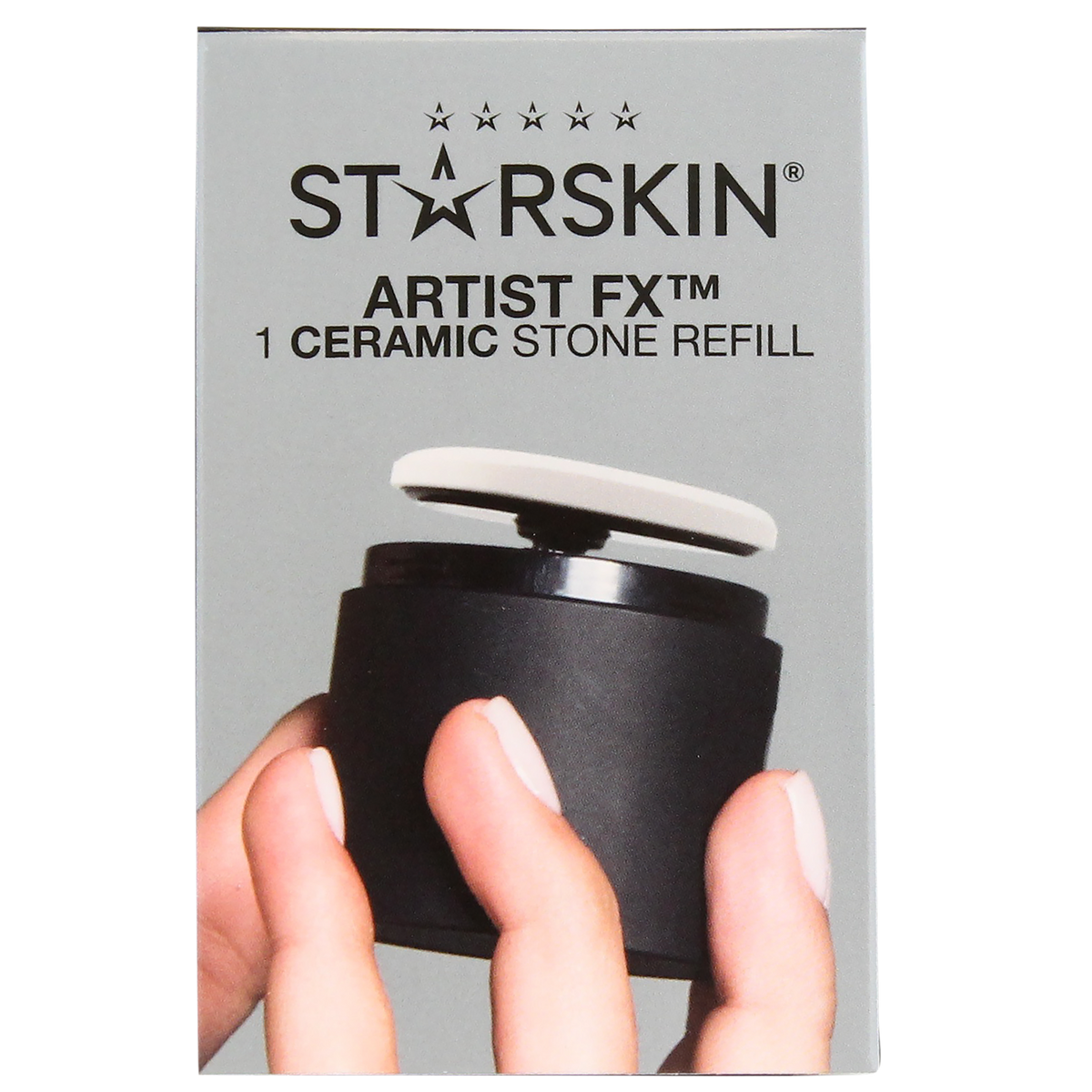 STARSKIN Artist FX™ Auto-Patting Professional Makeup Applicator and Refill Pack Ceramic Stone Refill Pack