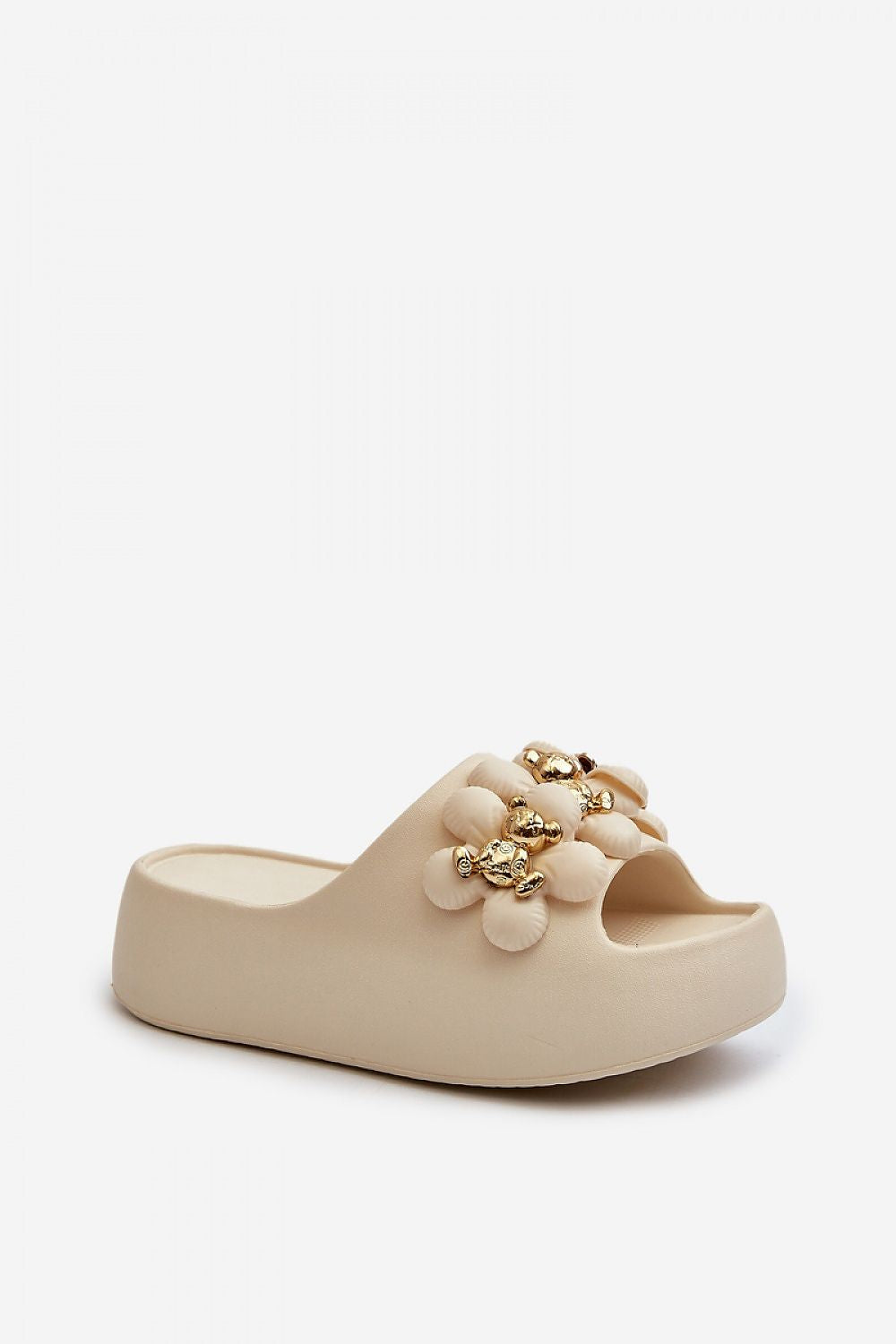 Step In Style Lightweight Foam Flip-Flops with Embellished Straps