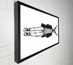 Steve The Stag Framed Canvas