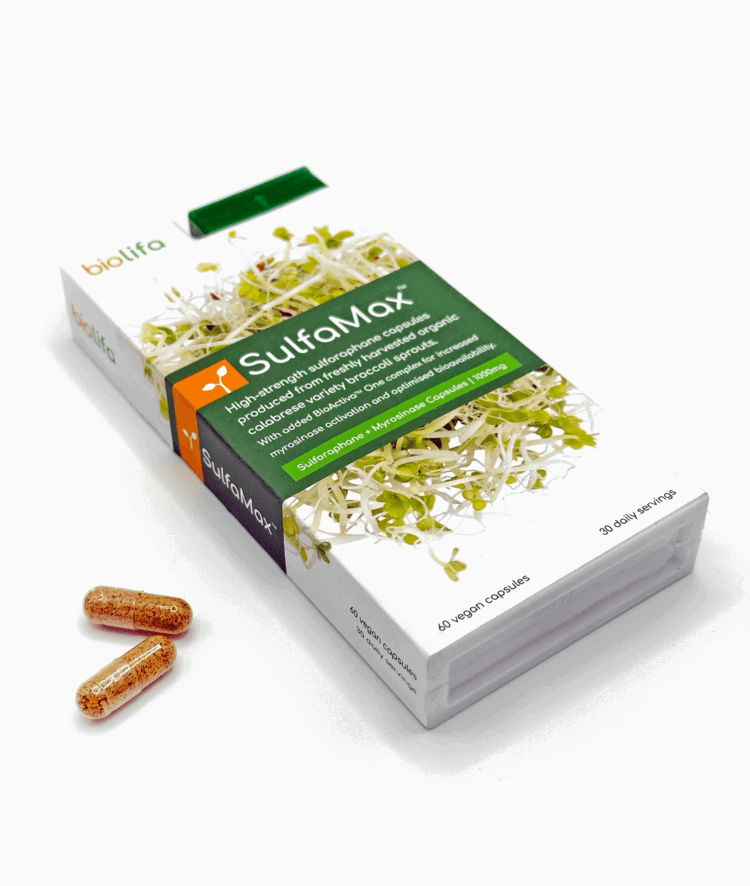SulfaMax™ Organic Sulforaphane 1 Month Supply 60 Capsules