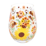 Summer Solstice Print Stemless Glass
