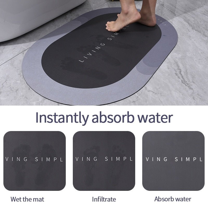 Super Absorbent Bathroom Magical Mat