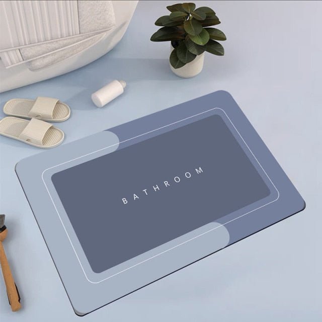Super Absorbent Bathroom Magical Mat Rectangle Mat-001 40X60CM 16X24in