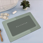 Super Absorbent Bathroom Magical Mat Rectangle Mat-004 60X90CM 24X35in