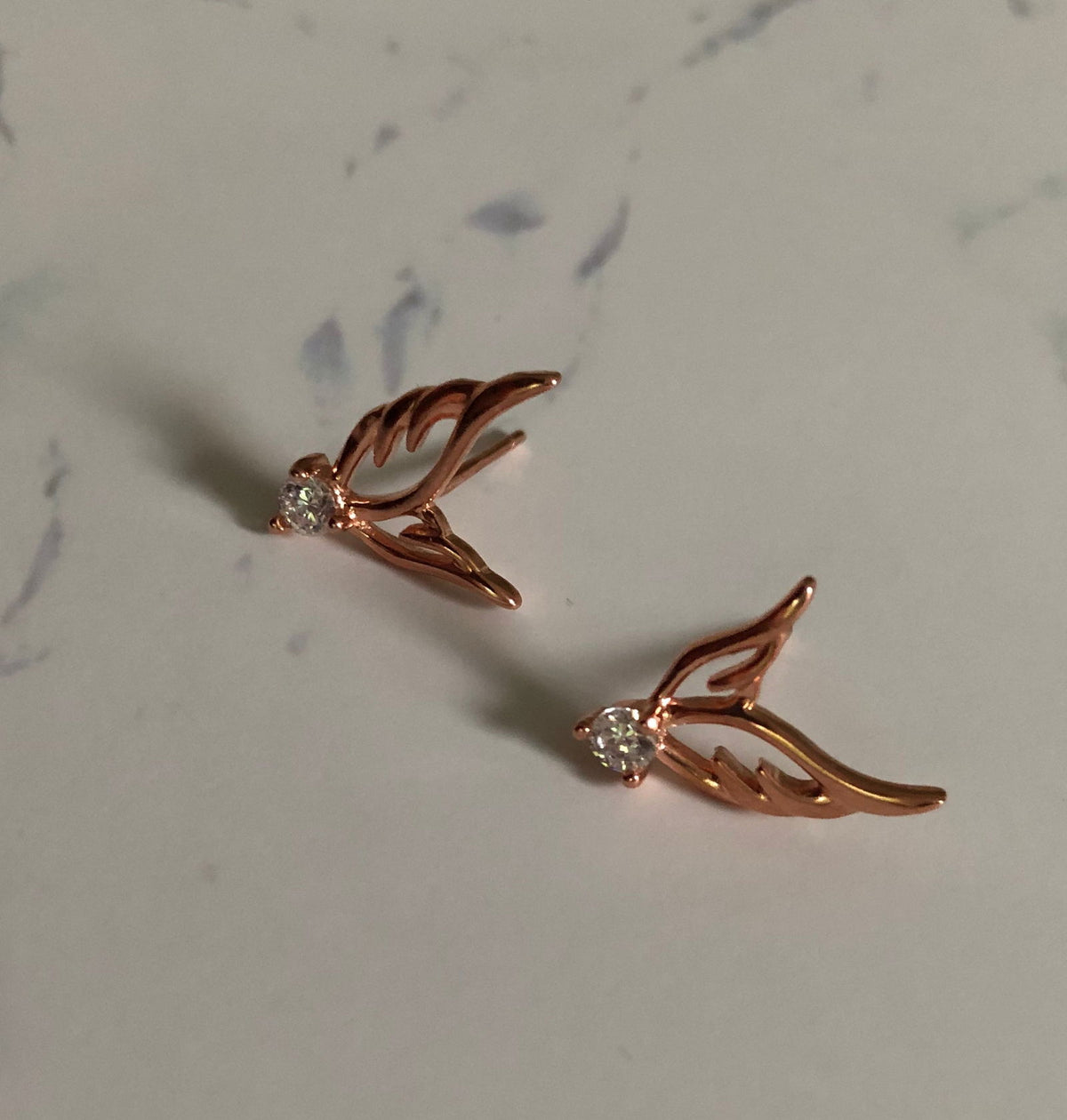 Swallow Bird Stud Earrings