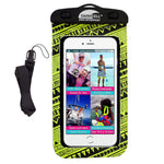 SwimCell Waterproof Phone Case - Large Neon Yellow
