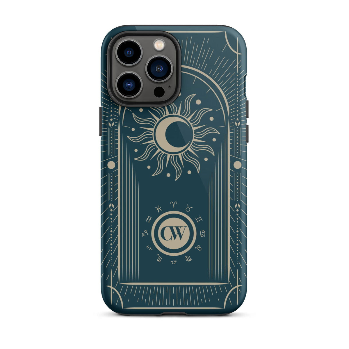 Tarot iPhone Case - Midnight Blue iPhone 13 Pro Max