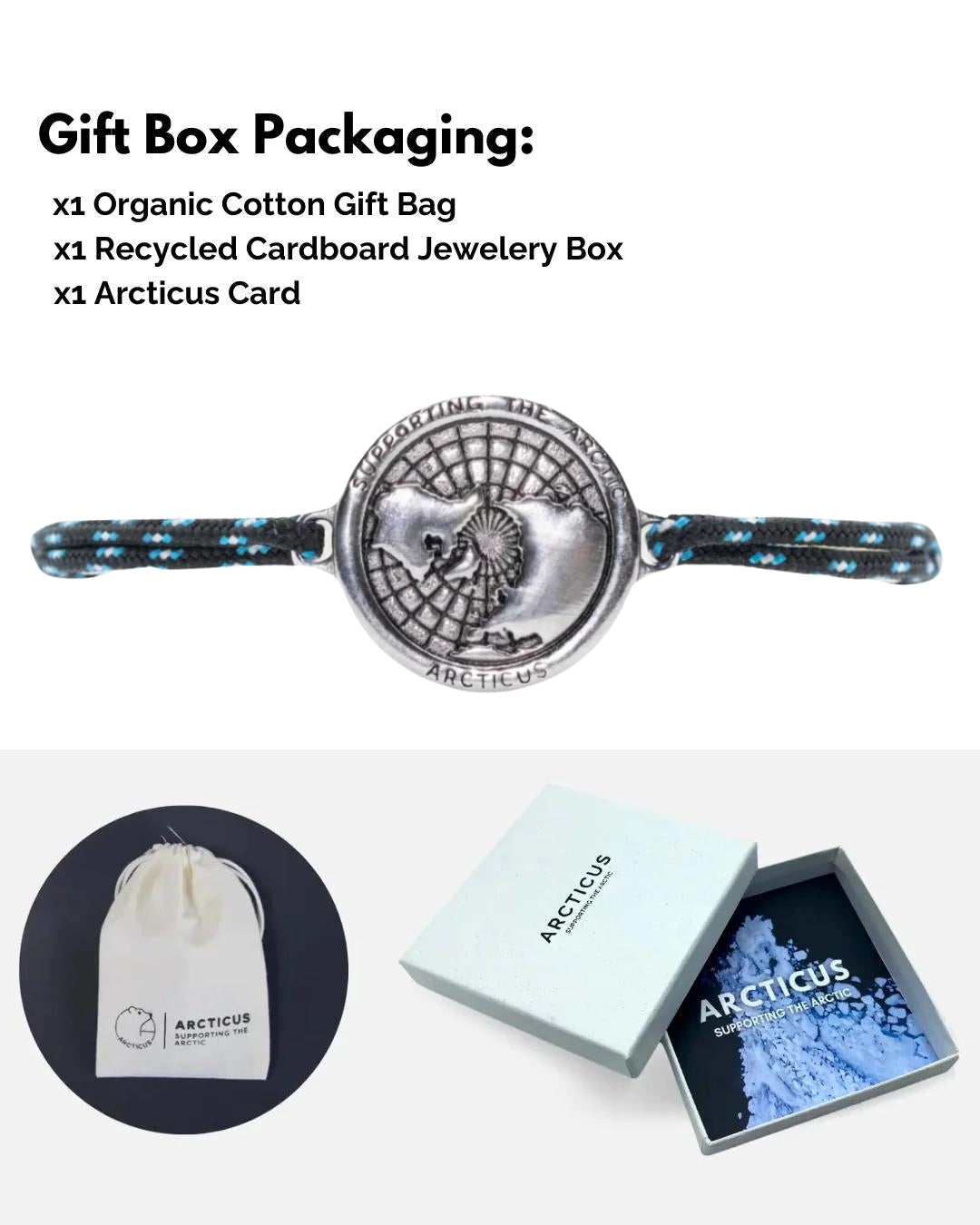 The Arctic Box - Travel Cup, Water Bottle & Bracelet