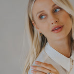 Dainty London The Gold Hebe Hoop Earrings