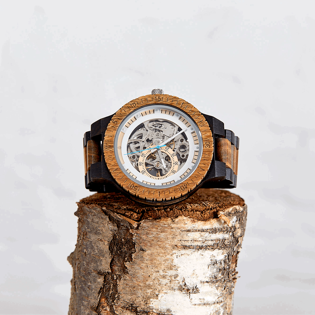 The Hemlock: Wood Watch for Men