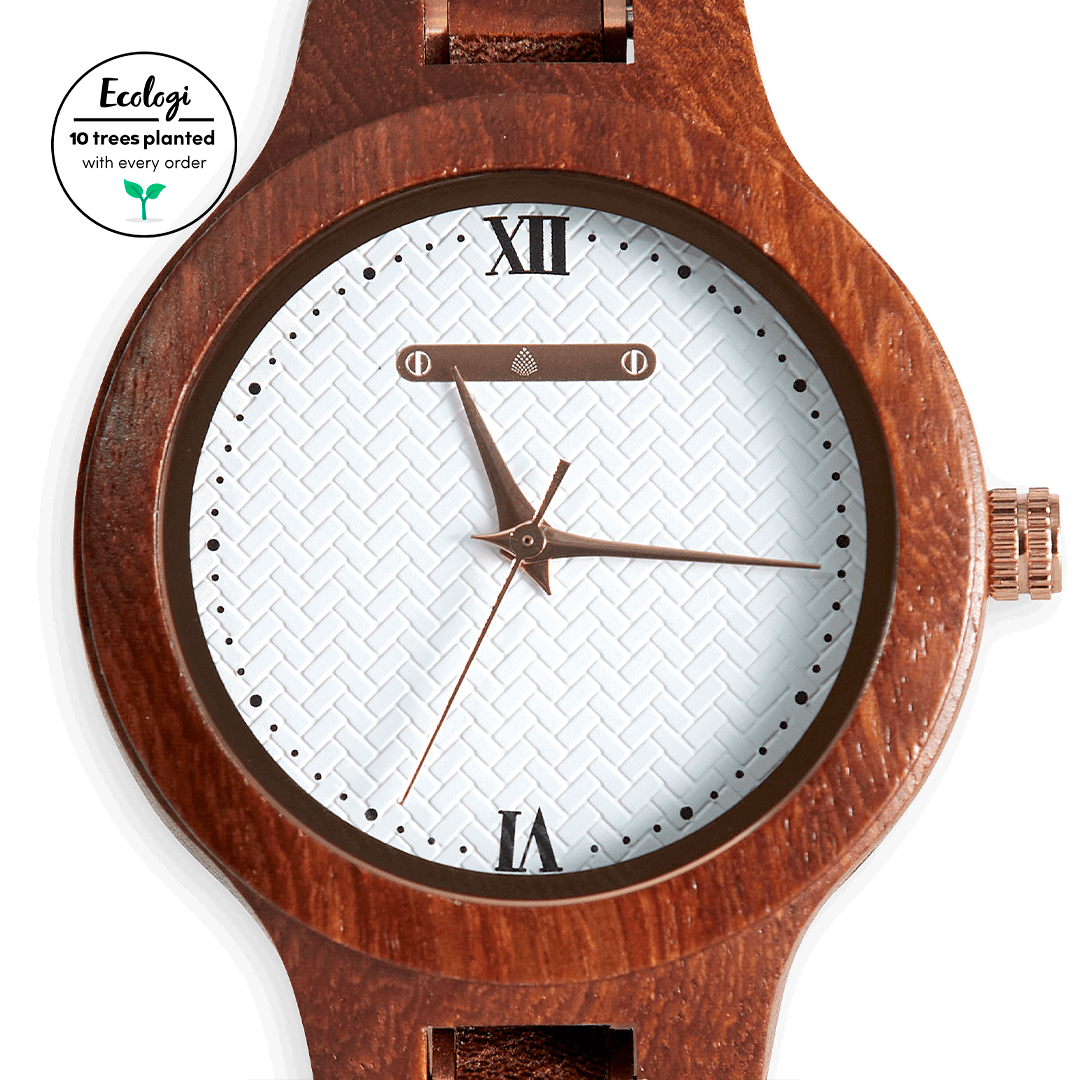 The Magnolia: Wood Watch for Women