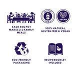 Spice Pots The Ultimate BBQ Seasoning Set - 4 Spices and 8 Easy BBQ Recipes