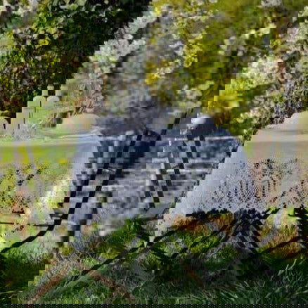 Tuscany Bistro Lace Vinyl Tablecloth / White