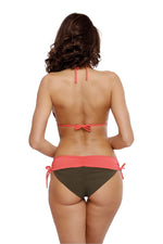 Two Tone Push Up Bikini Two Piece Set | Marko