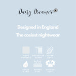 Daisy Dreamer Snuggle Fleece Hooded Robe - Soft Luxurious Dressing Gown