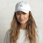 Unisex Icespheric Dad Cap Hat White