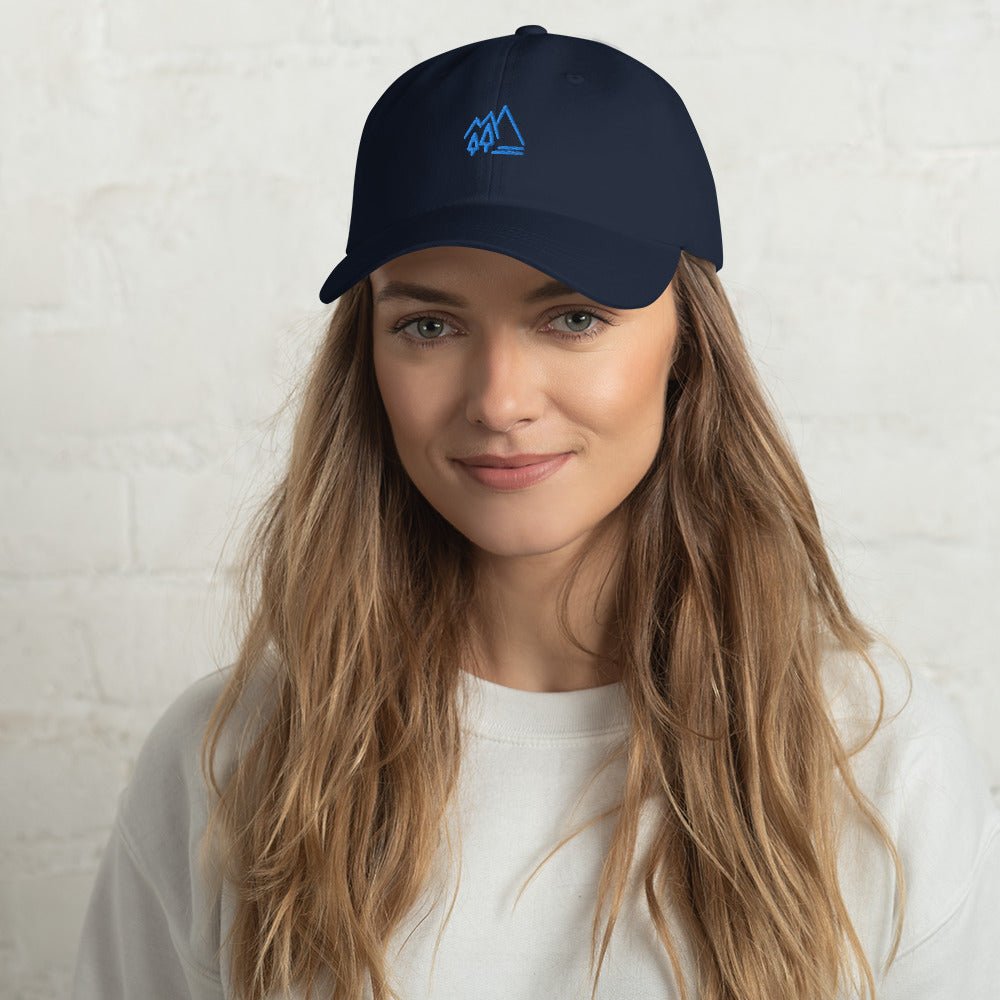 Unisex Icespheric Dad Cap Hat Navy