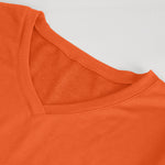 V-neck Strap Vest Hight Waisted Midi Skirt Sweatshirt Two Piece Skirt & Top Co-ord Set