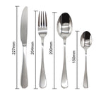 Cutlery Sets Stainless Steel Gold 16 24 32 piece Set Glim&Glam