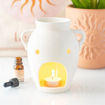 Vase Shaped Oil Burner and Wax Warmer - ScentiMelti Home Fragrance, Beauty & Gifts UK