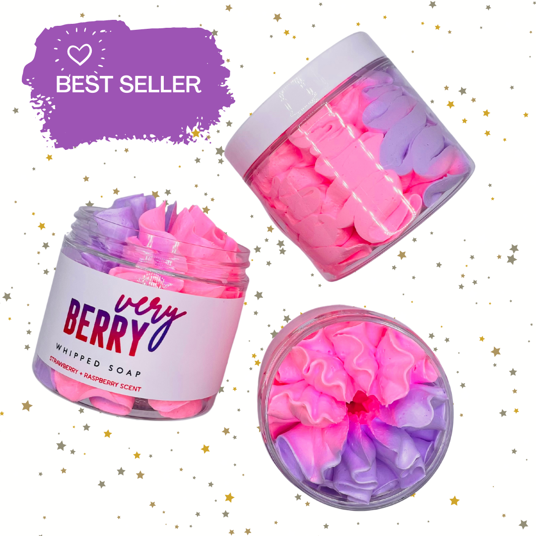 VERY BERRY | Whipped Soap 90g