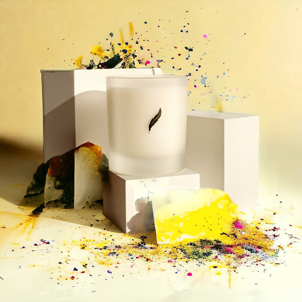 Wafira Candle® by Novenary | Luxury Spa Aroma | Black Pepper, Immortelle, Ylang Ylang