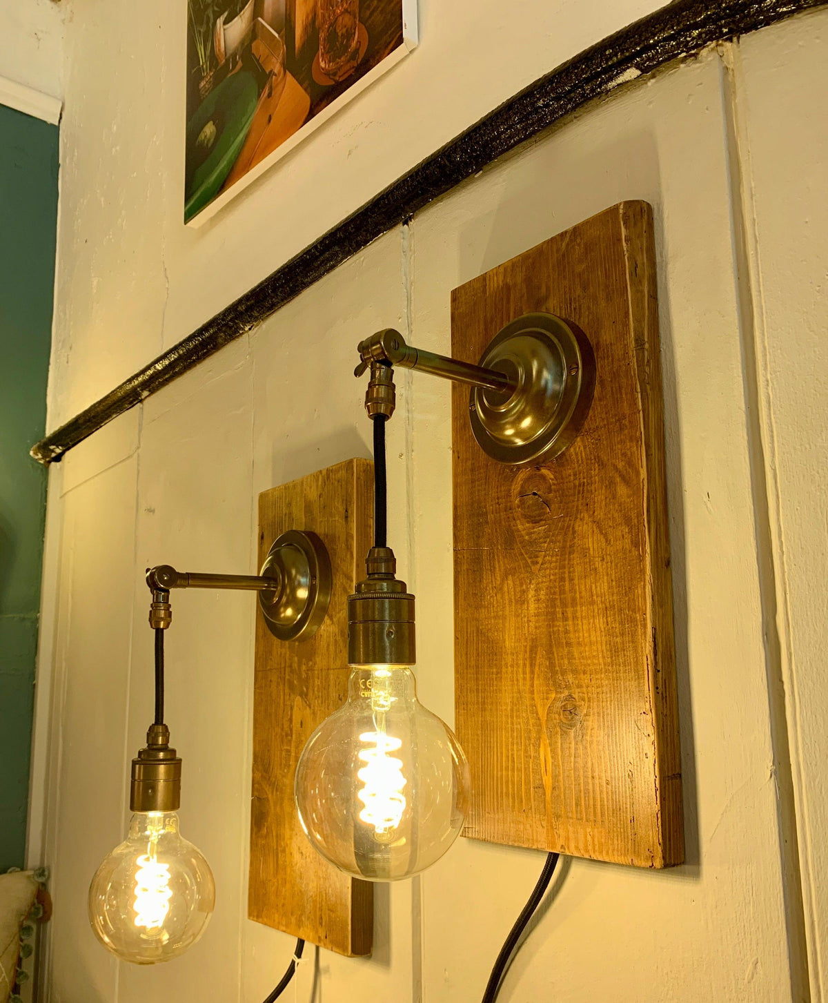 Wall Light Timber Sconce