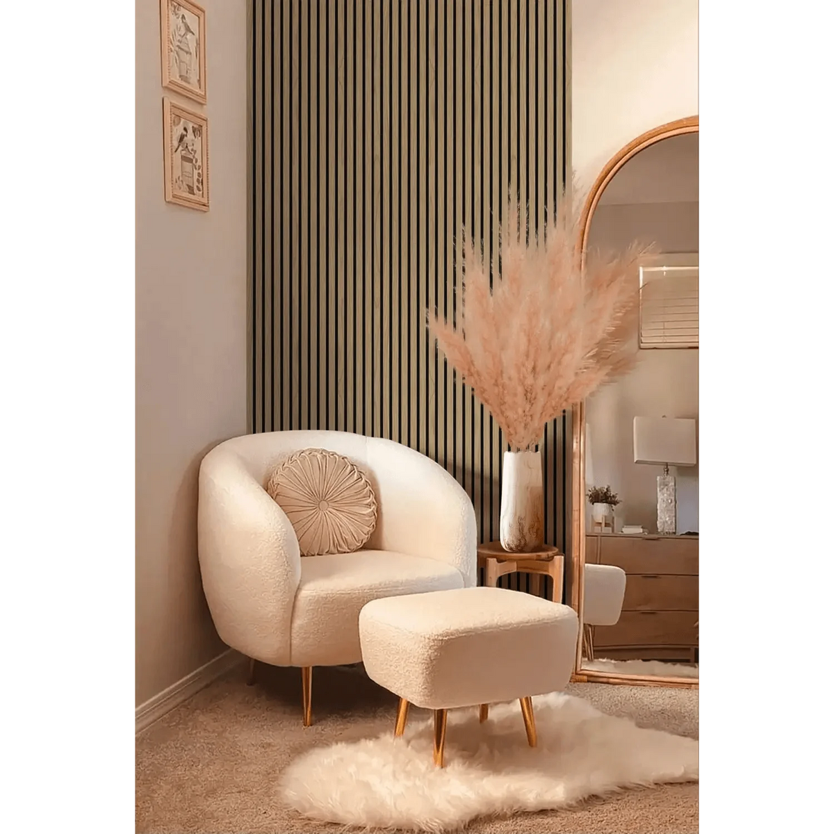 Walnut Acoustic Wall Panels 3 Pack