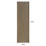 Walnut Acoustic Wall Panels 3 Pack