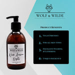 Wolf & Wilde Arabian Nights Luxury 2 In 1 Liquid Soap - Hand & Body Wash 250ml