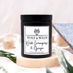 Wolf & Wilde Lemongrass & Ginger Luxury Aromatherapy Scented Candle