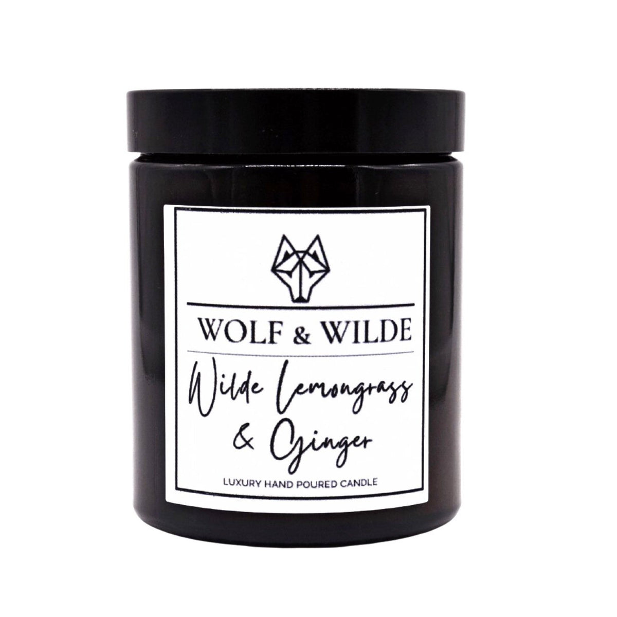 Wolf & Wilde Lemongrass & Ginger Luxury Aromatherapy Scented Candle