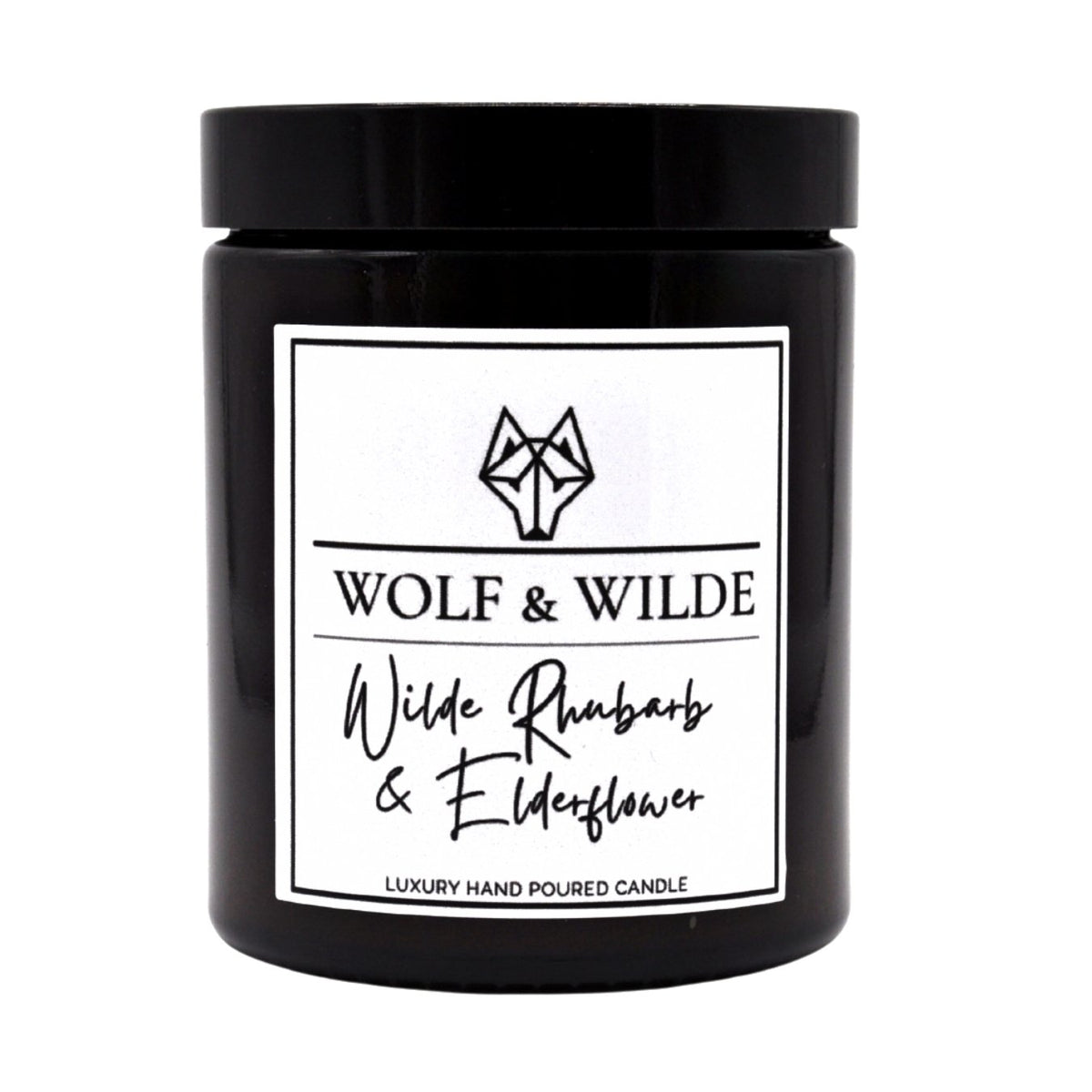Wilde Rhubarb & Elderflower Luxury Handmade Scented Candle
