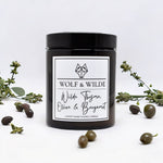 Wolf & WildeThyme, Olive & Bergamot Luxury Handmade Scented Candle