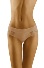 Wolbar Cara Lace Briefs Beige