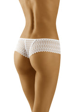 Wolbar Curanta Bow Lace Thong White