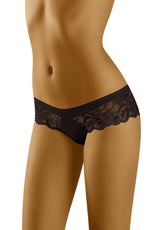 Wolbar Emma Lace Briefs Black