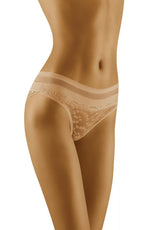 Wolbar Leda Beige Soft Lace Briefs