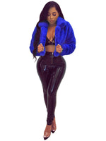 Women's Faux Fur Short Jacket