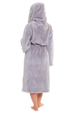 Daisy Dreamer Snuggle Fleece Hooded Robe - Soft Luxurious Dressing Gown