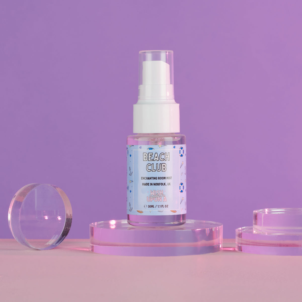 Wish Upon A Candle Co® Luxury Room Mist Collection- Pick Your Fragrance 30ml Beach Club