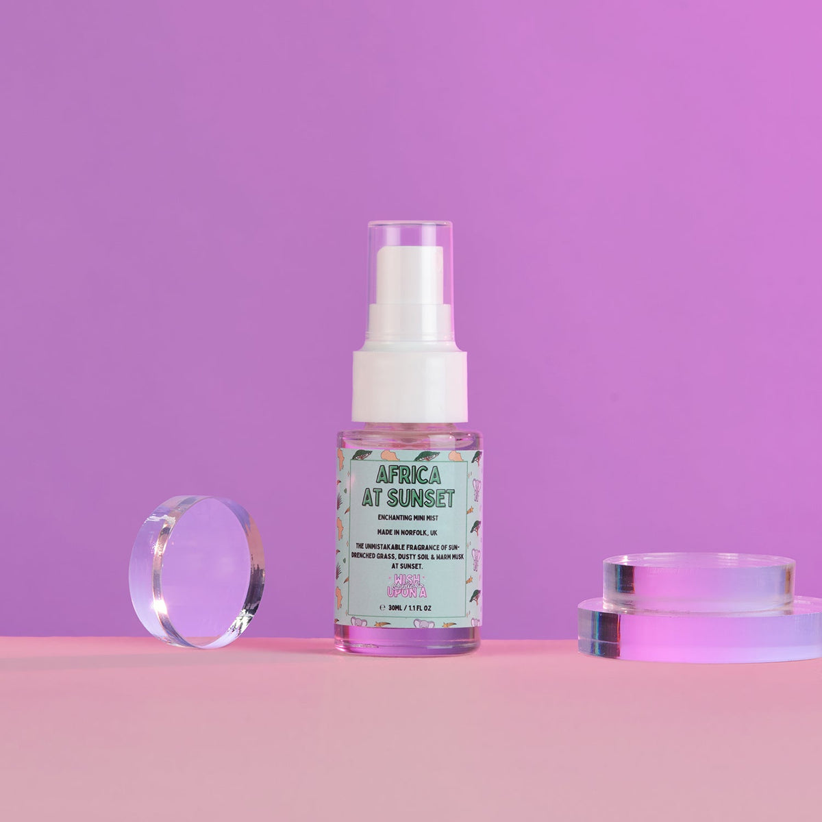 Wish Upon A Candle Co® Luxury Room Mist Collection- Pick Your Fragrance 30ml Africa at Sunset