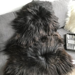 X-Large Icelandic Natural Black Brown Espresso Eco Sheepskin Rug